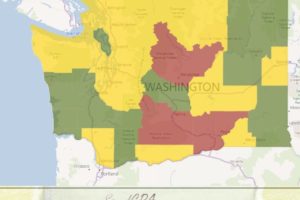 Safe Start Phase by County July 30, 2020